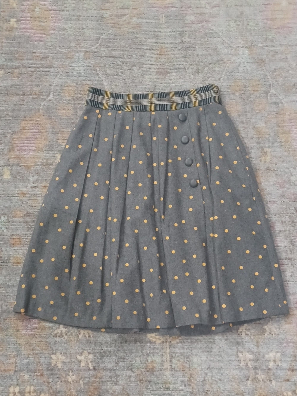 Plenty By Tracy Reese Wool Blend Pleated Skirt